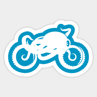 Octo-cycle Sticker